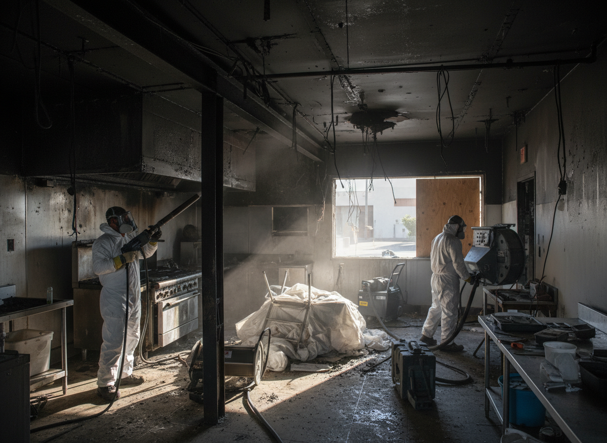 Fire Damage Restoration in Canoga Park