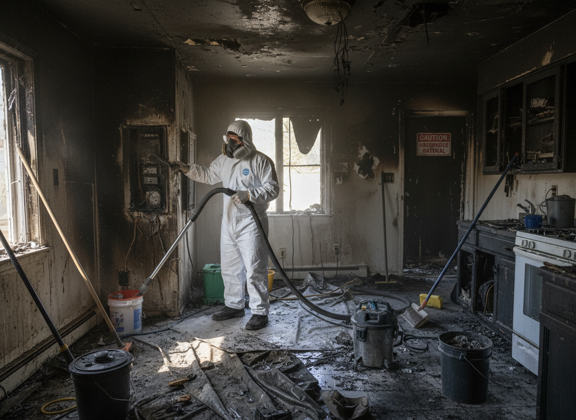 Fire Damage Restoration Winnetka in Reseda, CA 91335