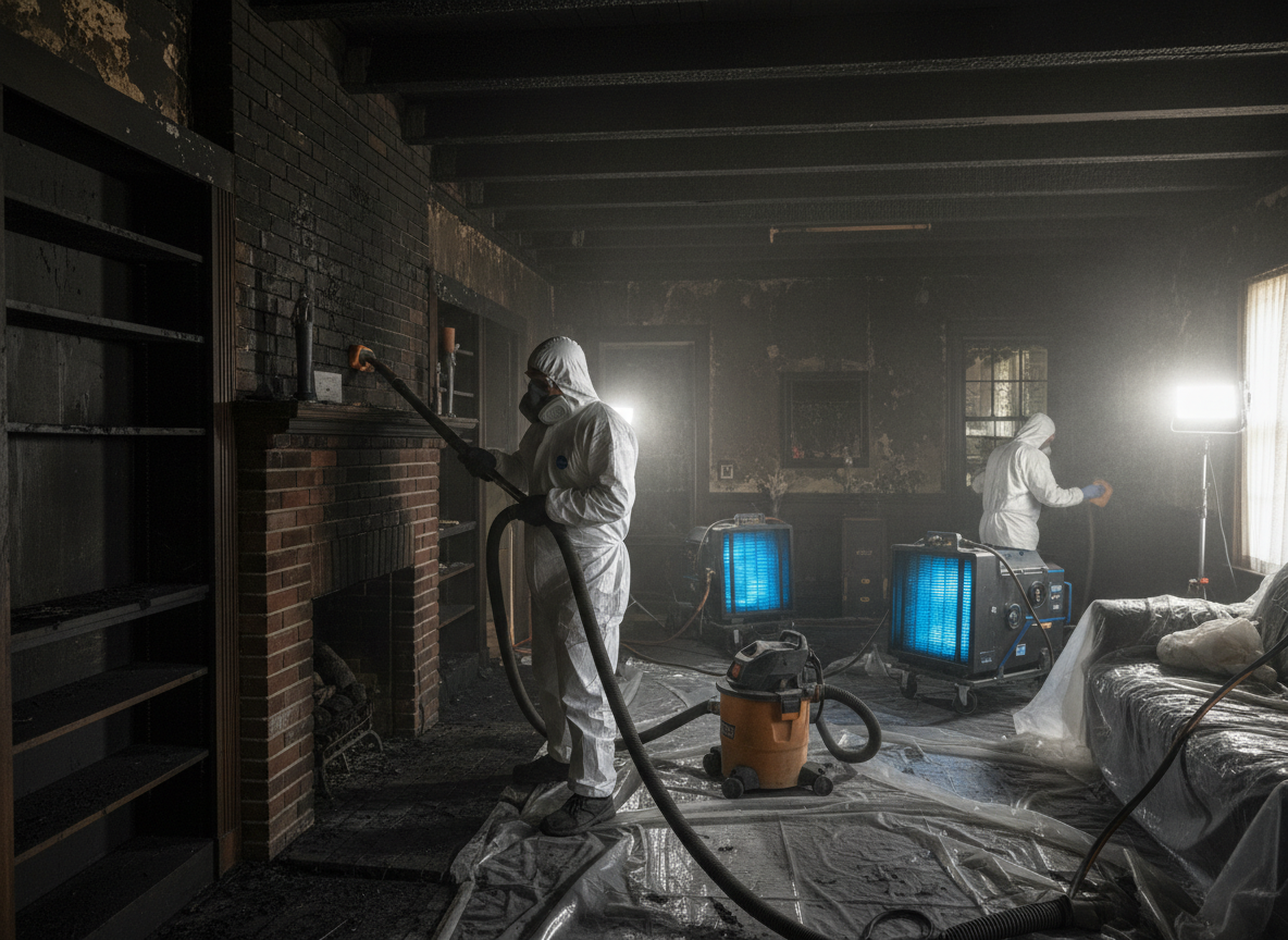 Smoke remediation in Winnetka
